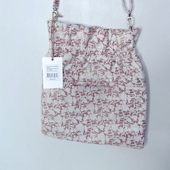 NWT! HOBO Prose Botanical Beauty Leather Convertible Crossbody Bag - Picture 7 of 14